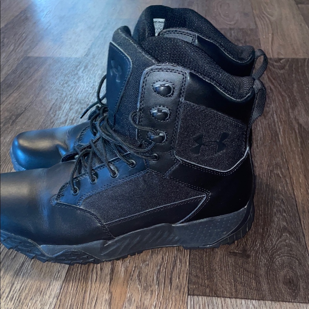 Under Armour Black Combat Boots - Picture 3 of 7